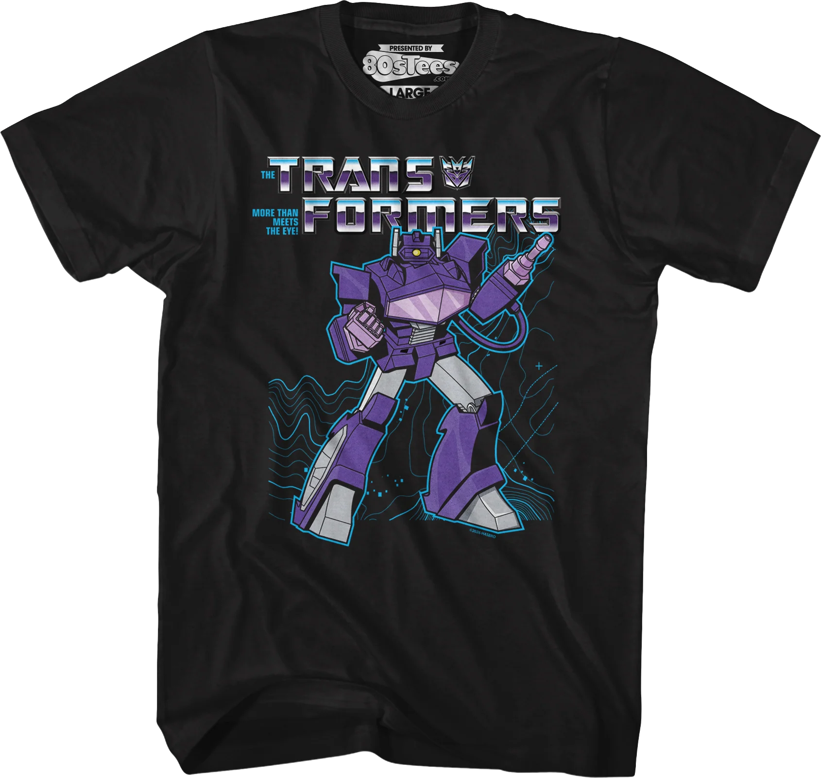 T-shirt Rockinstone Vector Shockwave Transformers(l)