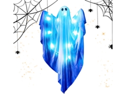 Decorações de Halloween Decorações de Halloween com Fantasmas Ajustáveis, Figuras Penduradas Assustadoras e Fofas com CHABERLU