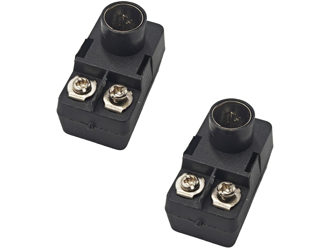 2 Conectores De Transformador Antena Compatíveis, 300 Ohms Para 75