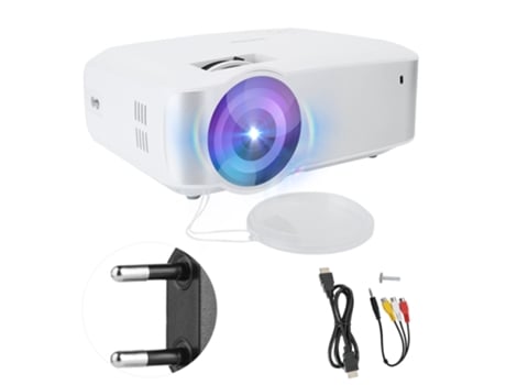 Projetor Pequeno Mini Portátil Para Cinema Em Casa 1280x720 Versão Padrão 100 240v Vvjijilly