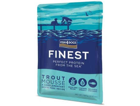 Ração para Cães  (100 g - Húmida - Sabor: Truta)