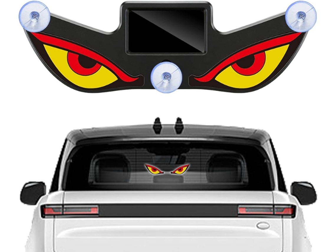 Adesivos Led Para Carros, Movidos A Energia Solar, À Prova D Água E Com Design Dinâmico, Com Porta Usb