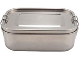 Recipiente Para Alimentos Em Aço Inoxidável Com Fechos De Segurança E Design À Prova Vazamentos, Marmita De 800ml Para