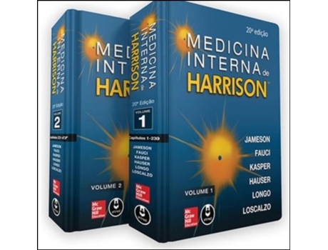 Livro Medicina Interna de Harrison (2 Vol.) .