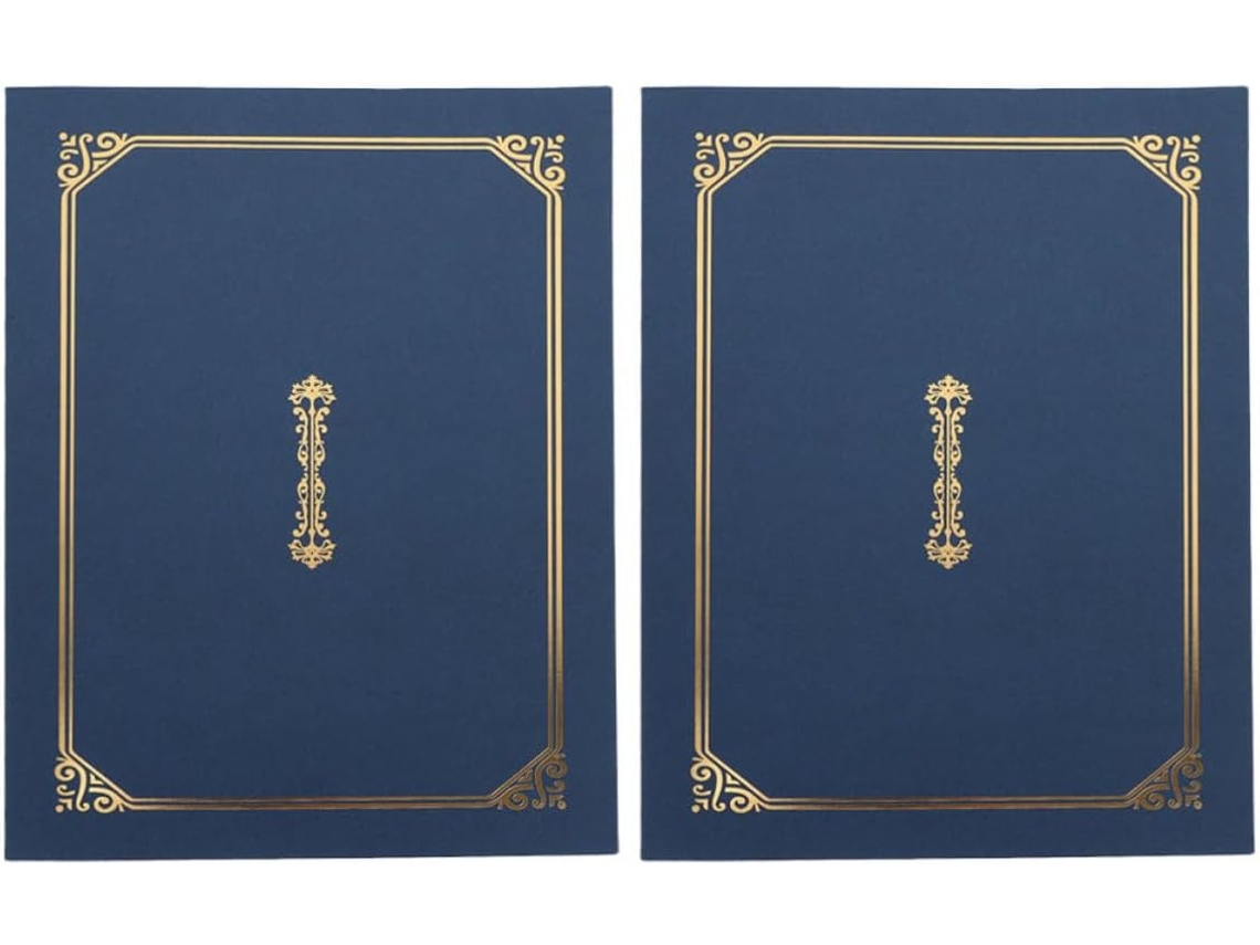 Callaron Lote De 2 Capas De Certificado A4 Em Papel Para Diplomas E Recompensas Design Elegante E Função