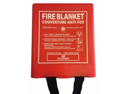 Cobertor de Proteção Contra Incêndio Vermelho 100 X 100 Cmplastimo