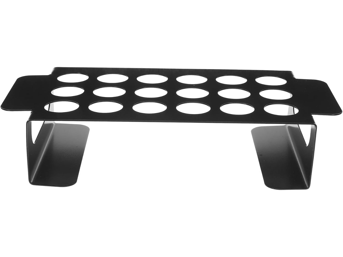 Grelha Para Churrasco Em Aço Inoxidável Resistente Ao Calor Com 18 Furos, Suporte Para Coxa De Frang Gokoco