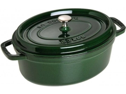 Caçarola STAUB (Verde - Ferro Fundido - 33 cm)