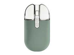 Rato Yizhood 2.4ghz Sem Fio Recarregável Type C Óptico Usb Silencioso Para Laptop Pc Tablet Computador Office Verde