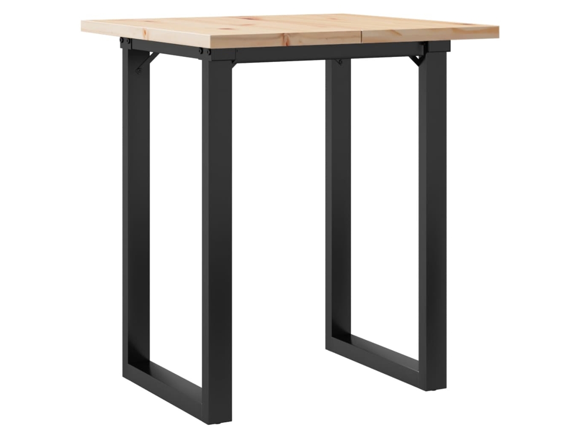 Dining Table, Dining Tables Vidaxl Marrom Madeira De Pinho (70 X 70 X 75.5 Cm)