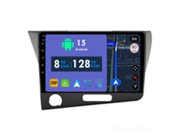 Auto Rádio Carro Bluetooth Autoradio 8GB RAM 128G ROM CarPlay Navegação GPS Ecrã Táctil RoverOne para Honda CR-Z 1 CRZ 2010-2016  