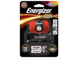 Lanterna de Cabeça ENERGIZER Basic 55 Lúmens com 2 Pilhas Alcalinas AAA