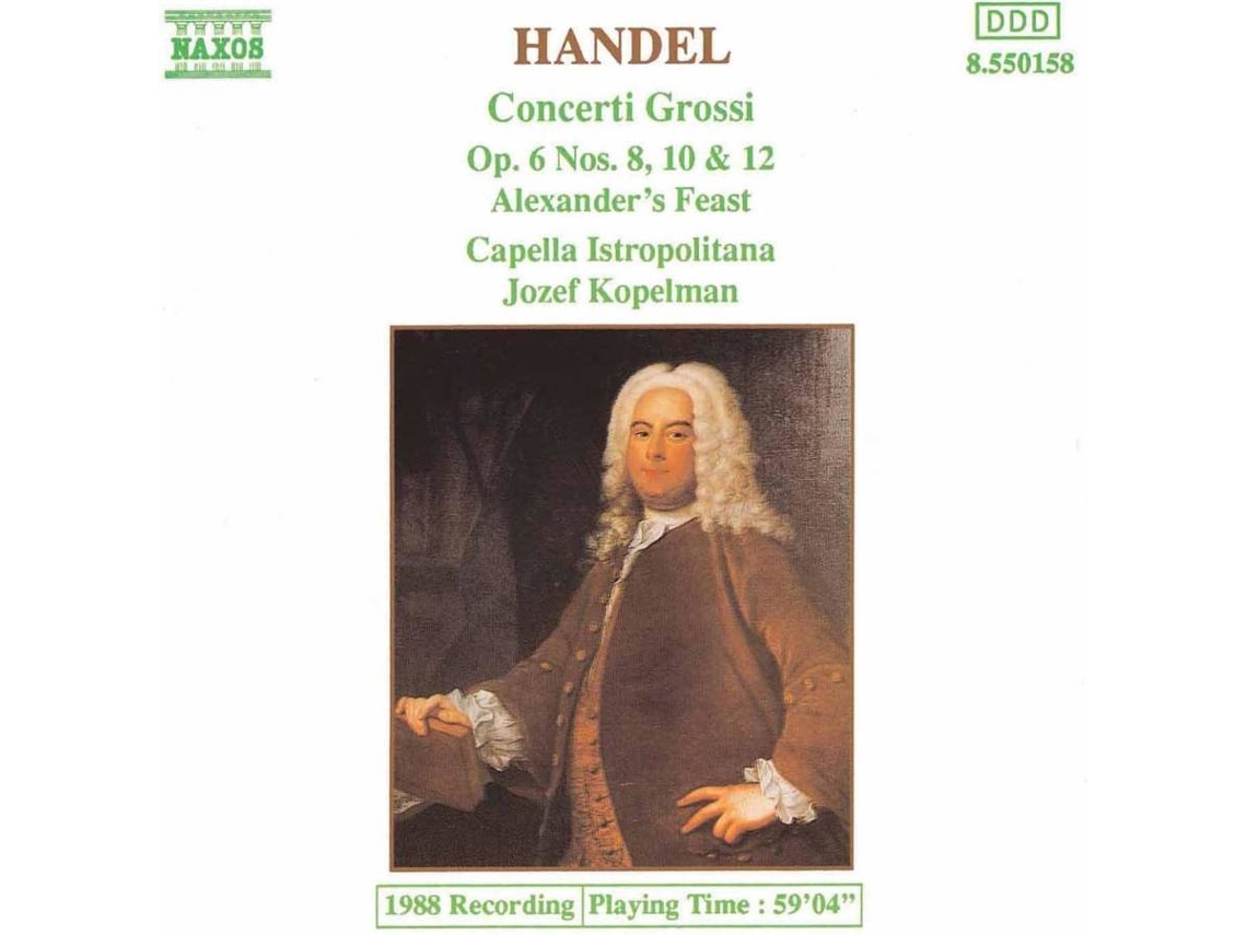 CD Kopelman,Jozef/CIB - Conc.Grossi op.6:8,10,12/+ (1CD)
