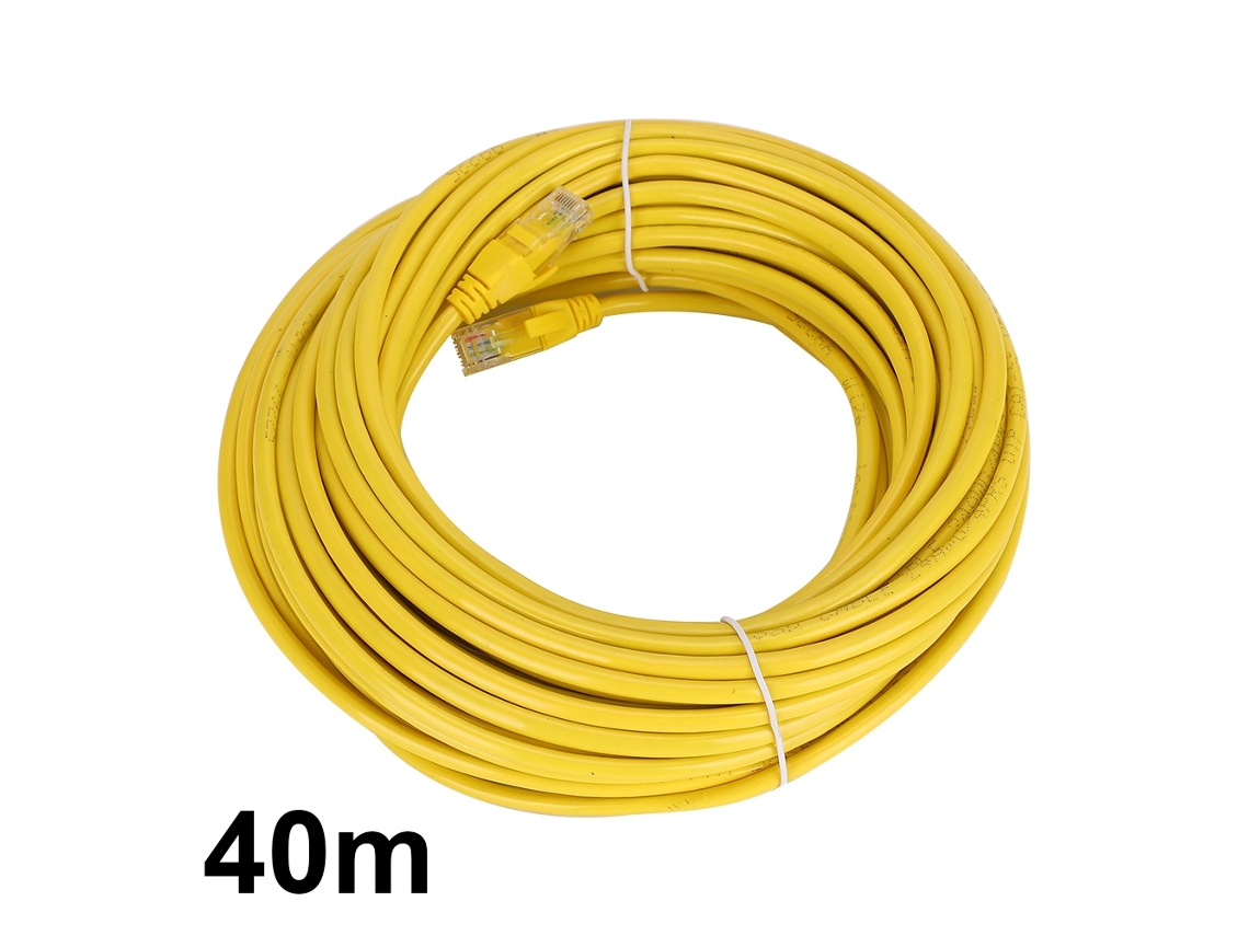 Cabos de rede Ethernet RJ45 (transferência rápida de dados, conectividade Gigabit)