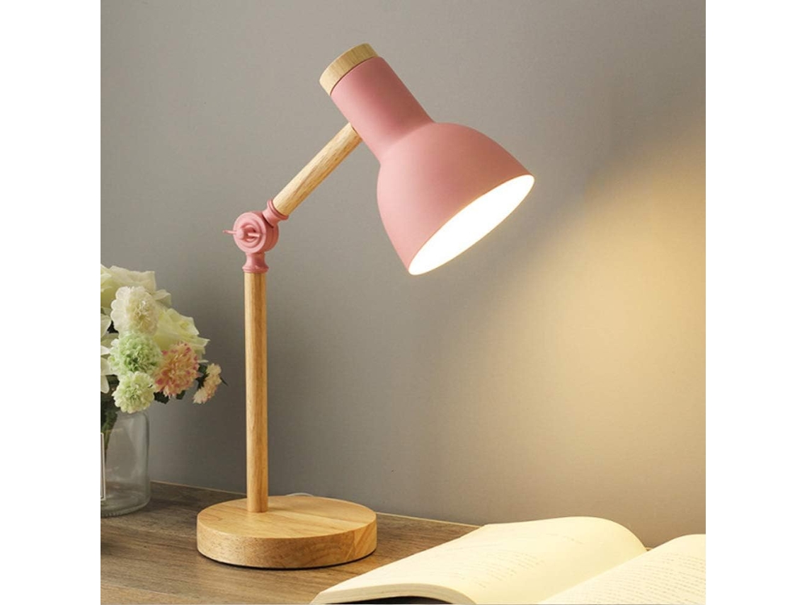 Luminária De Mesa Led, Soquete E27 Com Braço Ajustável, Design Moderno E Clássico Com Proteção Para Os Olhos, Ideal Para