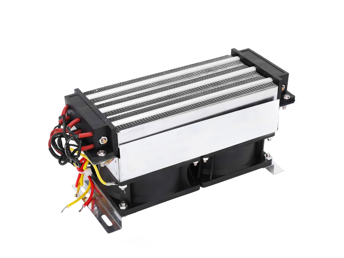 Aquecedor elétrico termostático com elemento de aquecimento cerâmico PTC, 700 W, 110-230 V, com interruptor de segurança e ventilador