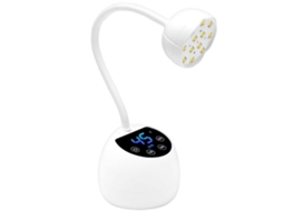Lâmpada Uv Para Unhas, Mini Luz Uv Para Esmalte Em Gel, Secador De Unhas Led Recarregável Com 3 Temporizadores E Sensores Automáticos, Branco Ly Ebike