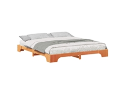 Estrutura da Cama Castanho 200 X 220 Cm MAISON EXCLUSIVE