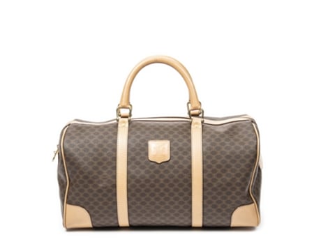 Bolsa Vintage De Mulher Celine Medium Boston Bege (tamanho Único)