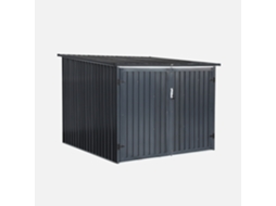 Abrigo SWEEEK Para Bicicletas Em Aço Galvanizado Cinzento Cinza (157x198x203)