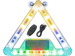 Luz Estroboscópica Triângulo De Advertência Com Junta Giratória, Luz De Sinalização, Para Suvs, Reboques, Uso Externo