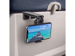 Yuru suporte Universal para Celular no Voo com 2 Unidades. Apoio para Celular Handsfree com Rotação 360 Graus e Portátil Hls
