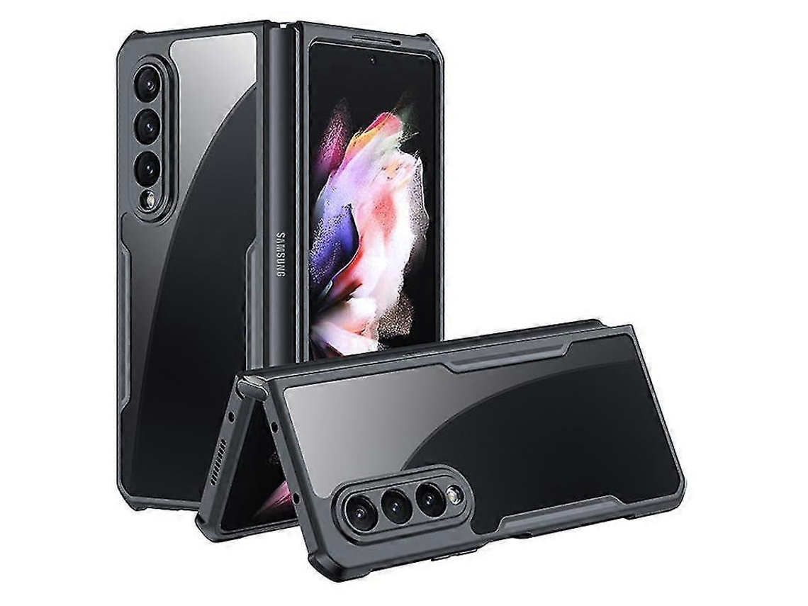 Capa Transparente Xundd Para Samsung Galaxy Z Fold3 5g Em Acrílico Tpu.