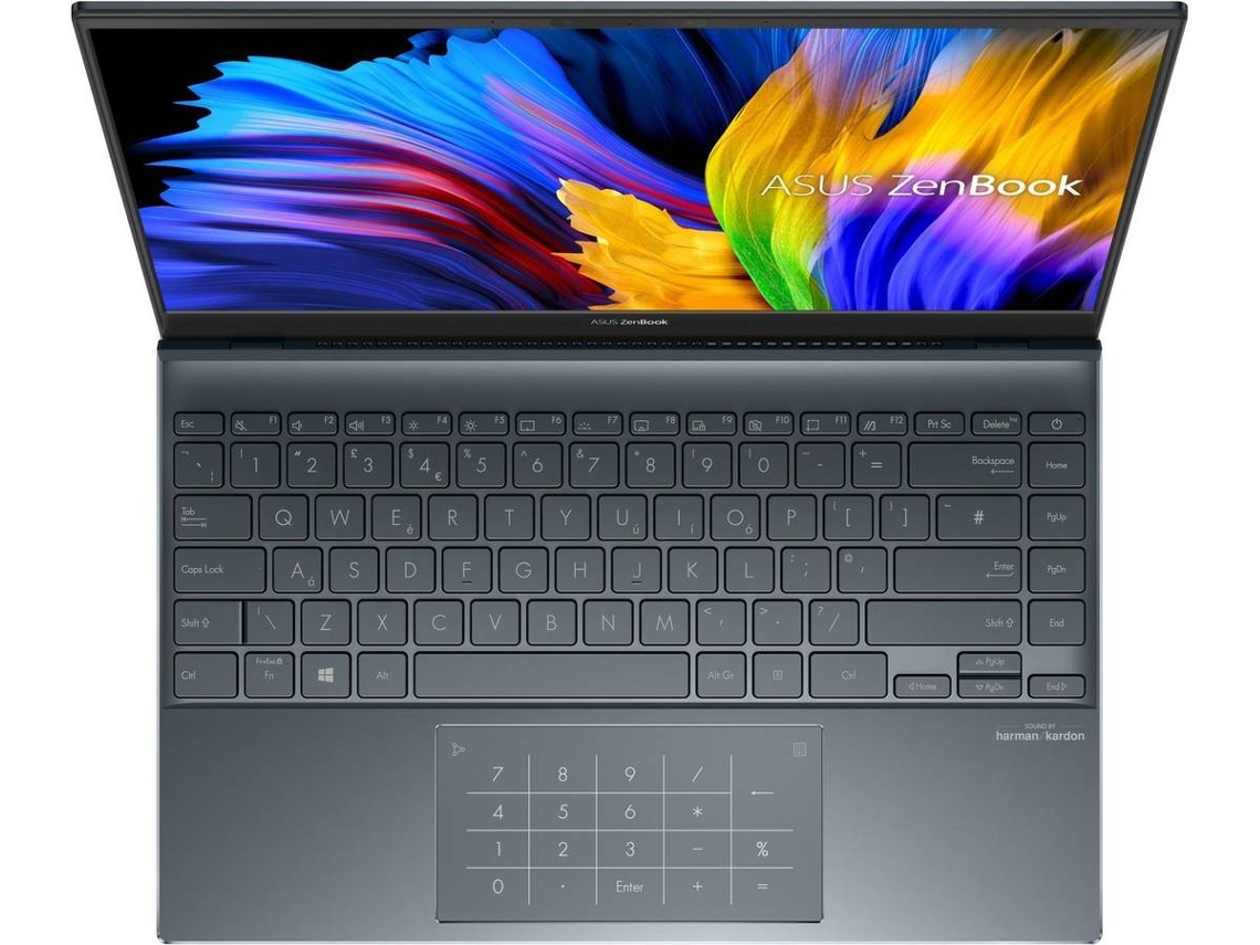 Portátil ASUS ZenBook UM425QA-R55ALHDCB1 (14'' - AMD Ryzen 5 5600H - RAM: 16 GB - 512 GB SSD - AMD Radeon Vega 7 Graphics)