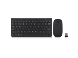 Combo De Teclado E Mouse Sem Fio Ergonômico