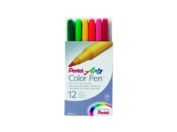 Marcador Pentel S360 Feltro Carteira C/12