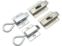 Trinco De Porta Segurança Automático Em Liga Zinco Para Portão Janela Com Mola Retorno, 1 Peça Xk1003-1 304