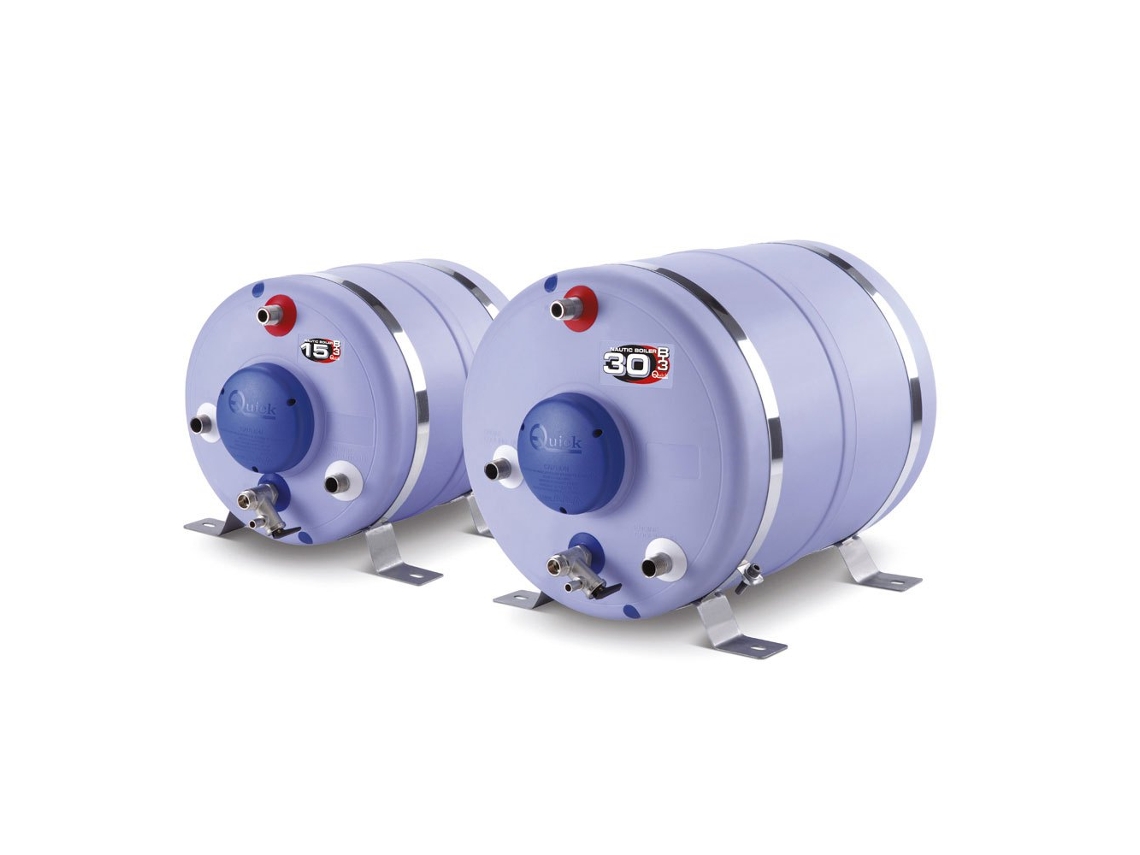 Caldeira com Trocador B3 1200W 220V 40L Prateado 360 X 620 Mmquick Italy