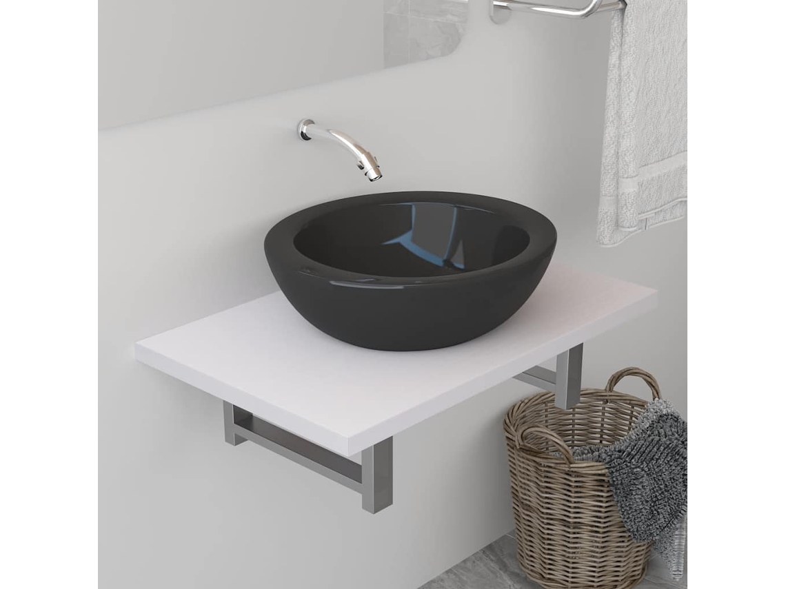 Vidaxl Móvel De Casa De Banho 60x40x16,3 Cm Branco