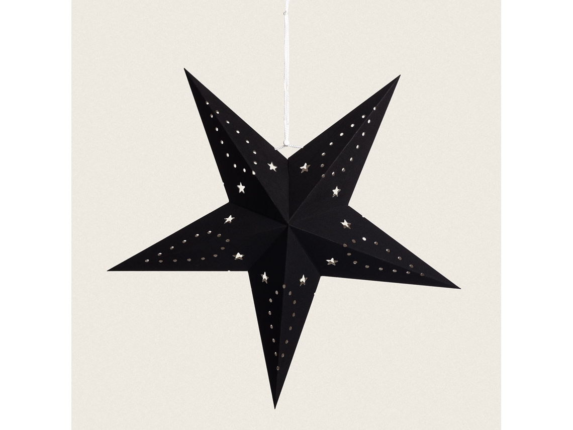 Estrela Led Papel com Bateria 45 Cm Thanse