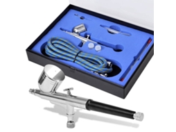 Conjunto De Aerografia Com Bocais 0,2 / 0,3 / 0,5 Mm