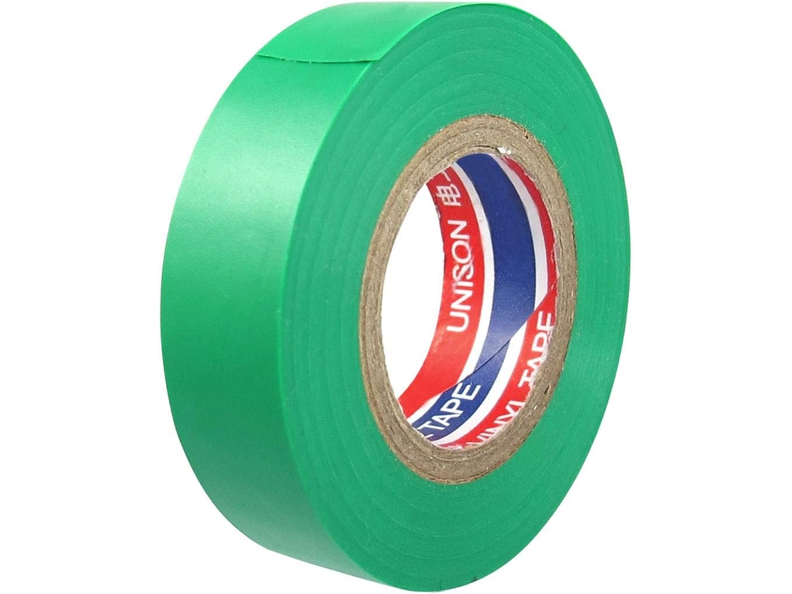 Pvc Cabo Elétrico Rolo de Fita Isolante Verde com 52,5 Pés de Comprimento e 17 Mm de Largura CHABERLU