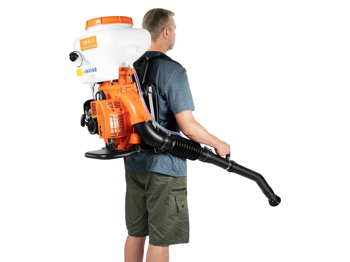Pulverizador Costal, Alta Capacidade 14 Litros, Motor Potente De 2,13kw, Laranja
