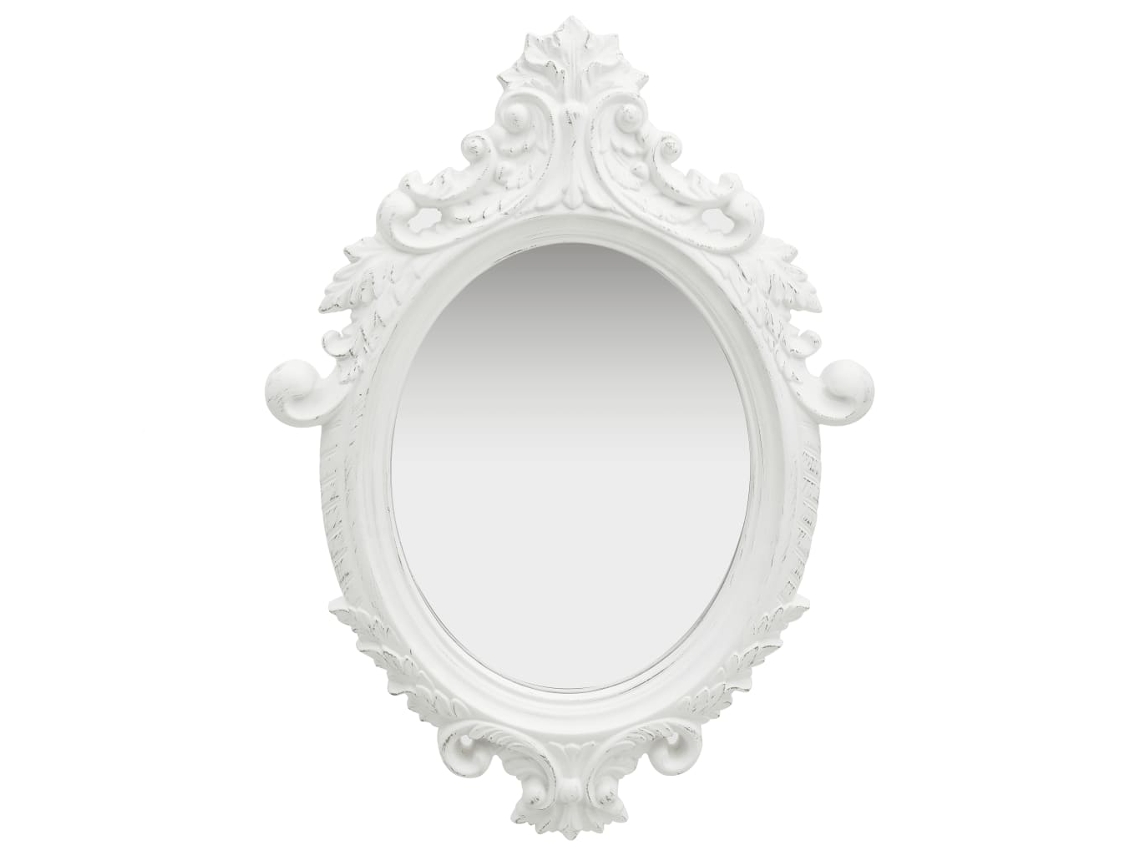 Wall Mirror, Wall Mirrors Vidaxl Branco Vidro (n/a)