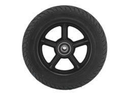 Pneu Sólido para Scooter Elétrico 200x50mm 8 Polegadas Borracha Anti Derrapante