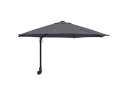 Conjunto 1 Guarda-sol De Jardim Vidaxl Antracite Poliéster (248 X 248 X 148 Cm)