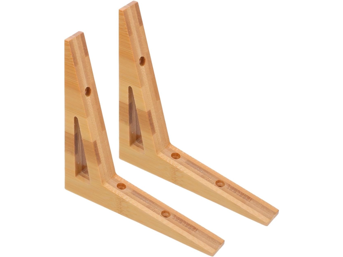 Kit De Suporte Triangular 2 15, Suporte De Parede De Madeira, Peças Em Cm, Fixação Para