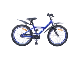 Vidaxl Bicicleta Infantil 20 Polegadas Para 6-11 Anos Azul Escuro
