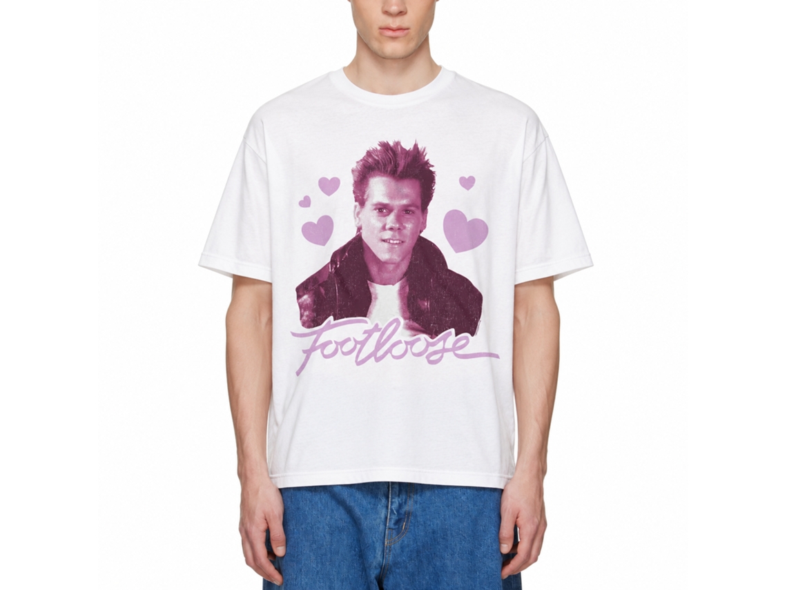 Rockinstone Footloose Ren Crush White T-shirt Size:m