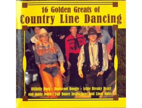 16 Golden Greats Of Country Line Dancing Hunter Records