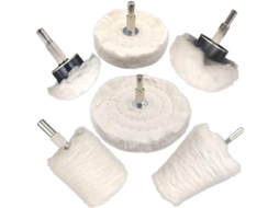 Kit De Rodas Polimento Para Polir Metal, Alumínio, Aço Inoxidável,