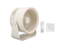 Ventilador Parede Silencioso Potente Ajustável 180° Quarto Cozinha