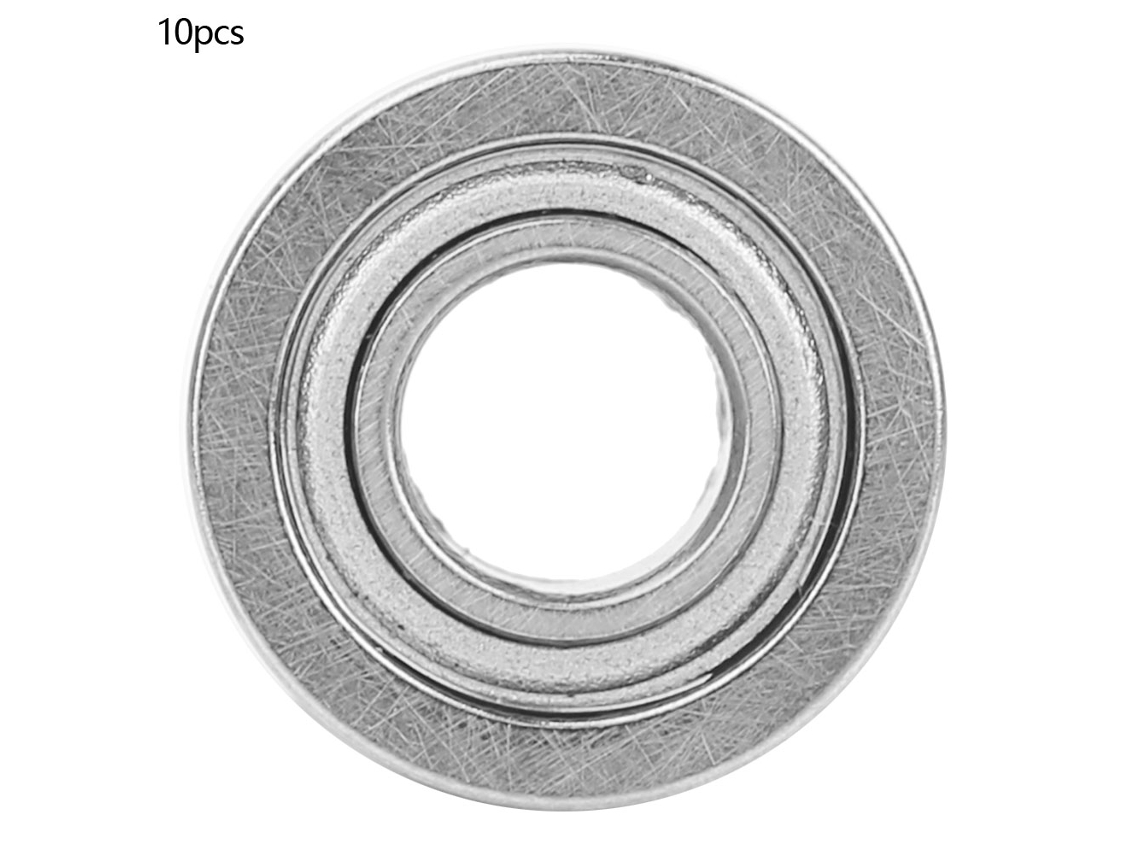 10 Peças Rolamentos De Bola Mf105zz De Aço Ranhura Profunda Duplo Selado 5*10*4mm