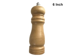 Moedor De Pimenta E Especiarias Em Madeira De Carvalho, Moedor De Sal E Milho, 12,7 Cm (5 Polegadas), Novo.