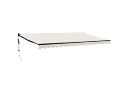 Toldo Retrátil Automático 5x3 M Cor Creme MAISON EXCLUSIVE