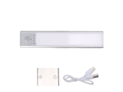 Rebe-luz De Gabinete Com Sensor De Movimento Usb Type C Led 120 Graus Recarregável 800mah Bateria De Lítio Interior 20cm